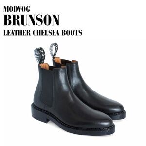 Fluevog Brunson Leather Chelsea Boots s9